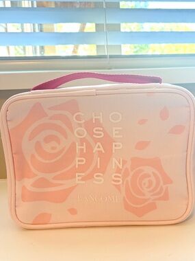 Lancôme Pink Cosmetic Bag